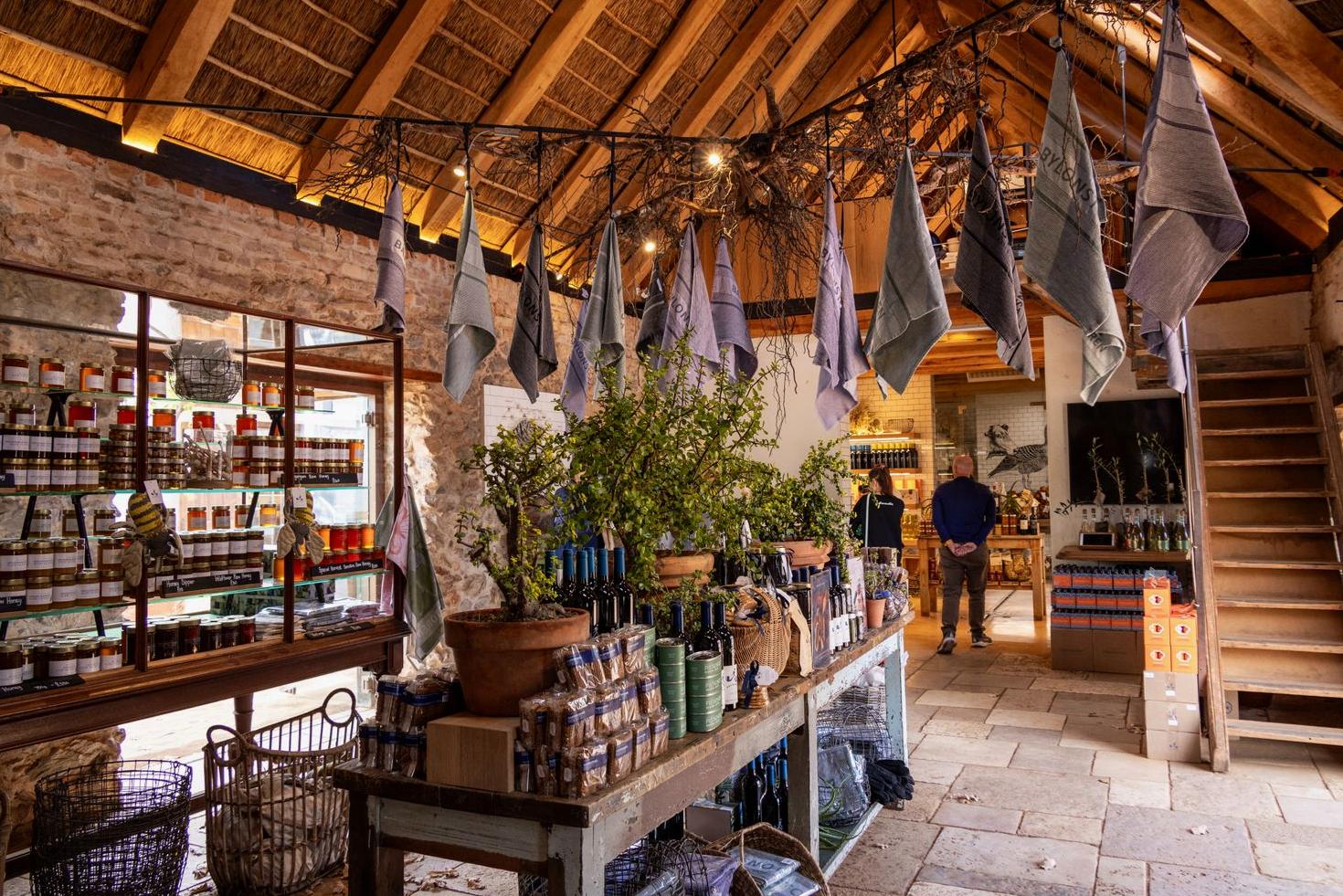 Gift shop ambiance