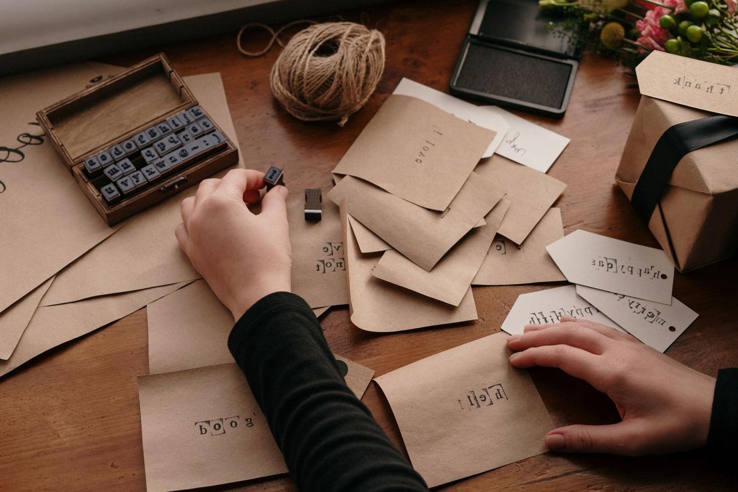 Stamping cards